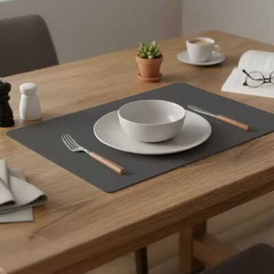 INDIVIDUAL TIPO CUERO X 6