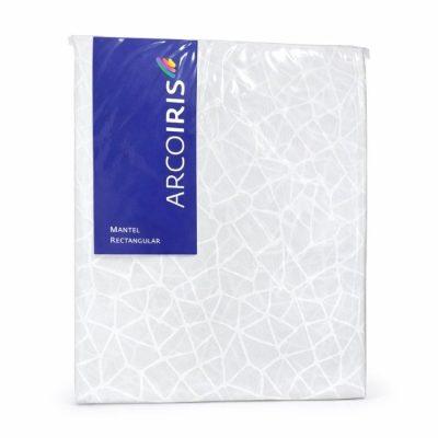 MANTEL A.IRIS ESTAMPADO X 2.00mt