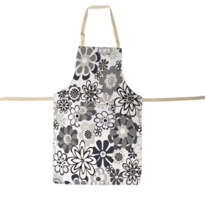 DELANTAL COCINA C/PECHERA ESTAMP.  55x85