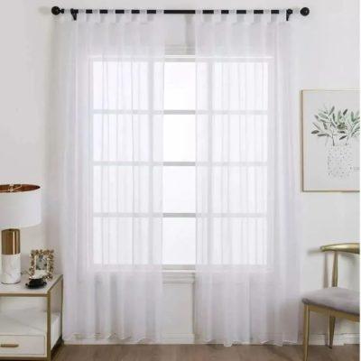 CORTINA  BLANCO PARIS DE  VOILE