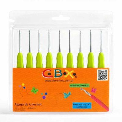 AG.CROCHET CBX MANGO SILICONA Nº2 X9