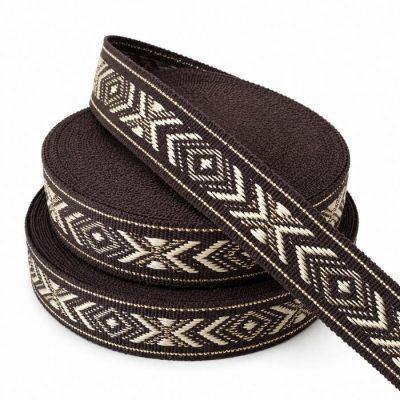 GALON INCA POLIESTER CON LUREX 20 mm  x10MT