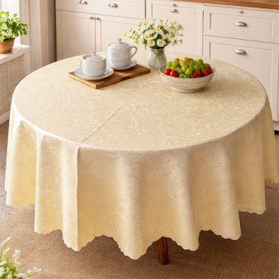 MANTEL REDONDO 180 cm