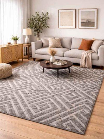 ALFOMBRA GEOMETRICA  1.6 x 2 MT