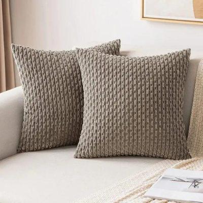 FUNDA ALMOHADON PELO CORTO X 2
