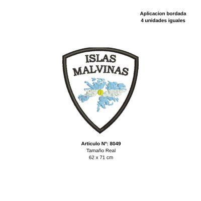 APLIQUES PYP ISLAS MALVINAS C/U