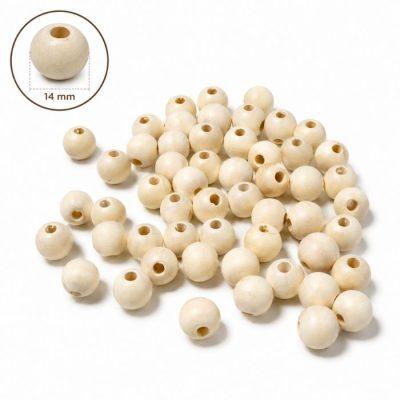 BOLITAS DE  MADERA 14 mm X 1 Kg