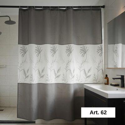 CORTINA DE BAÑO BORD ORGANZA ART 48/62