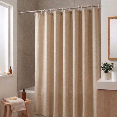 CORTINA DE BAÑO LINO EN BOLSA