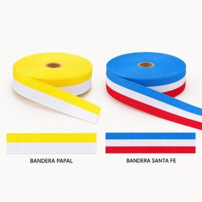 CINTA RAYADA BANDERA STA FE 20MM X 25MT