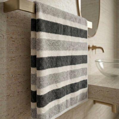 TOALLON RAYADO MILAN  90X160 360GS