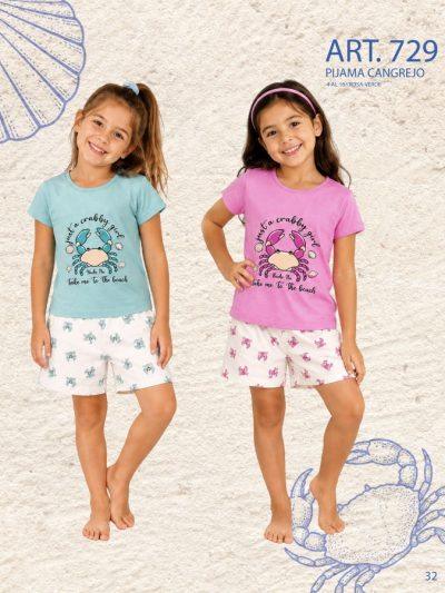 PIJAMA P. PIU  M/CORTA T.4/10 NENA