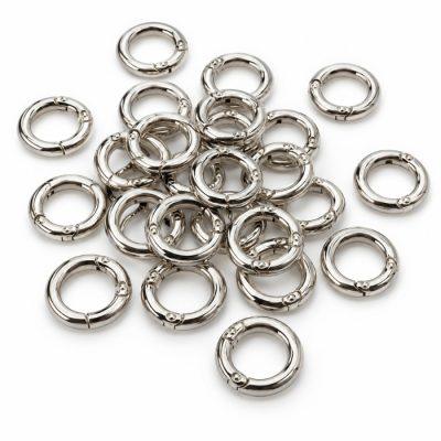 MOSQUETON ANILLO NIQUEL 20MM X50