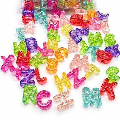 LETRAS CHUNKY COLOR TRANSLUCIDO  PARA CORDON X500G